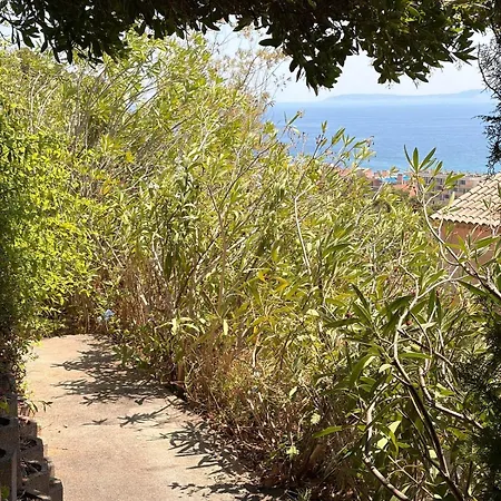 Villa Vue Avec Piscine, Centre à Pieds Le Lavandou